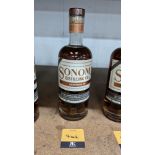 1 off 700ml bottle of Sonoma Cherrywood Rye Whiskey. 47.8% alc/vol (95.6 proof). Distilled and bot