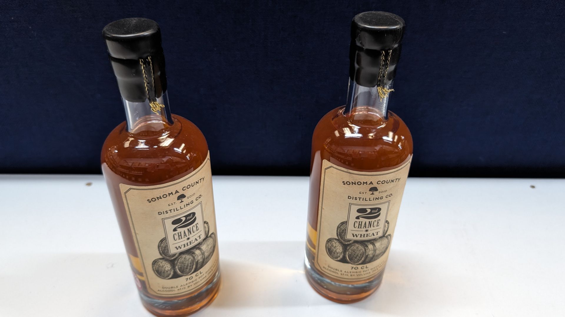 2 off 700ml bottles of Sonoma County 2nd Chance Wheat Double Alembic Pot Distilled Whiskey. 47.1% a - Image 7 of 7