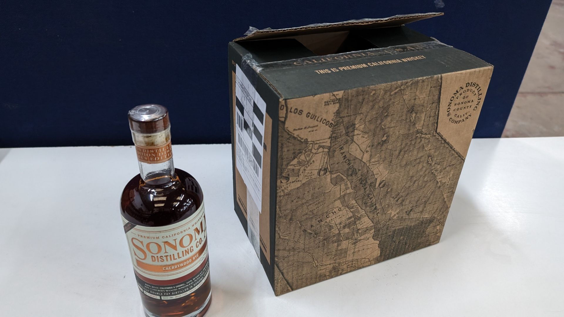 6 off 700ml bottles of Sonoma Cherrywood Rye Whiskey. In Sonoma branded box which includes bottling - Image 7 of 8