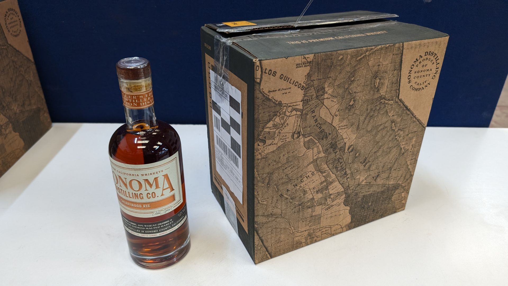 6 off 700ml bottles of Sonoma Cherrywood Rye Whiskey. In Sonoma branded box which includes bottling - Image 4 of 6