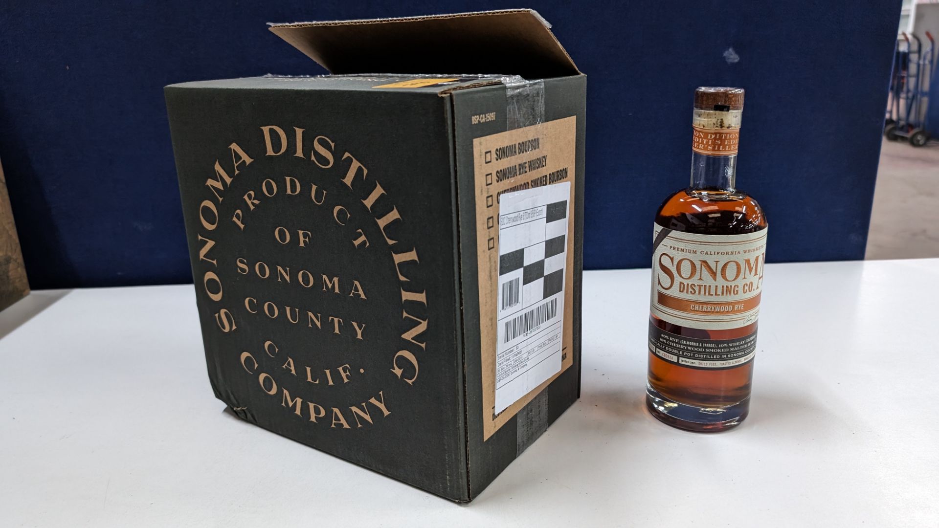 6 off 700ml bottles of Sonoma Cherrywood Rye Whiskey. In Sonoma branded box which includes bottling - Image 2 of 8