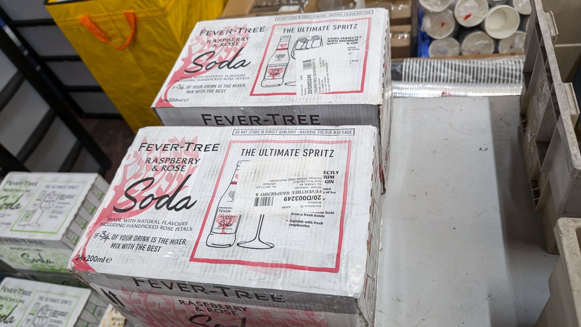 Large quantity of Fever-Tree tonic water. This lot comprises 4 large boxes, 5 small boxes, plus the - Image 10 of 12