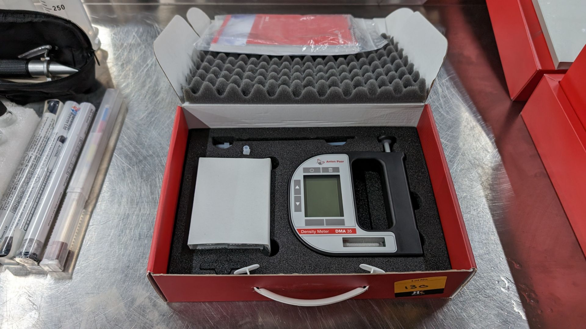 Anton Paar density meter, model DMA 35, including box, consumables and book pack - Image 2 of 8