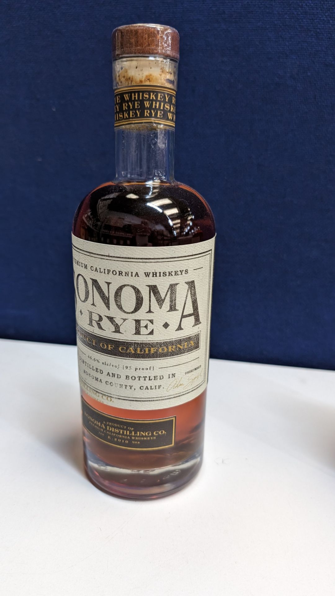 2 off 700ml bottles of Sonoma Rye Whiskey. 46.5% alc/vol (93 proof). Distilled and bottled in Sono - Image 3 of 7