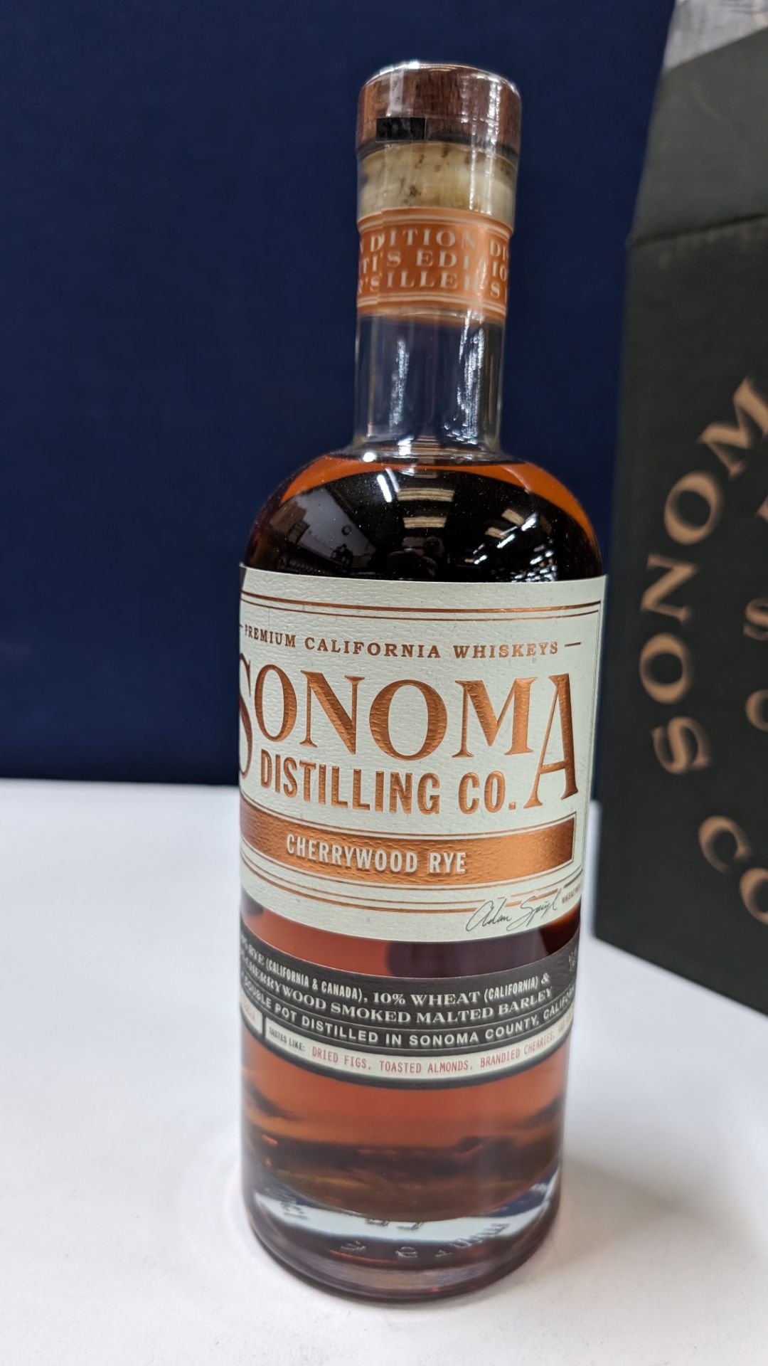 6 off 700ml bottles of Sonoma Cherrywood Rye Whiskey. In Sonoma branded box which includes bottling - Image 4 of 7