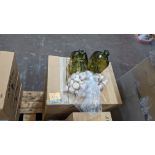 44 off 50cl/500ml green tinted glass bottles, each including a stopper. The bottles are boxed in si