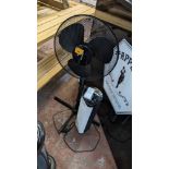 Mixed lot comprising Ansio remote controlled fan heater (including remote control) plus Schallen flo