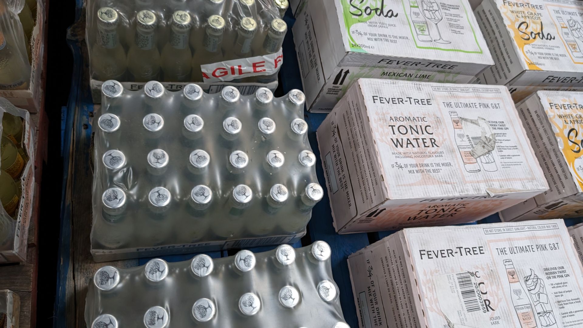 The contents of a pallet of Fever-Tree tonic comprising 9 boxes and 5 trays. NB: The Fever-Tree to - Image 7 of 10