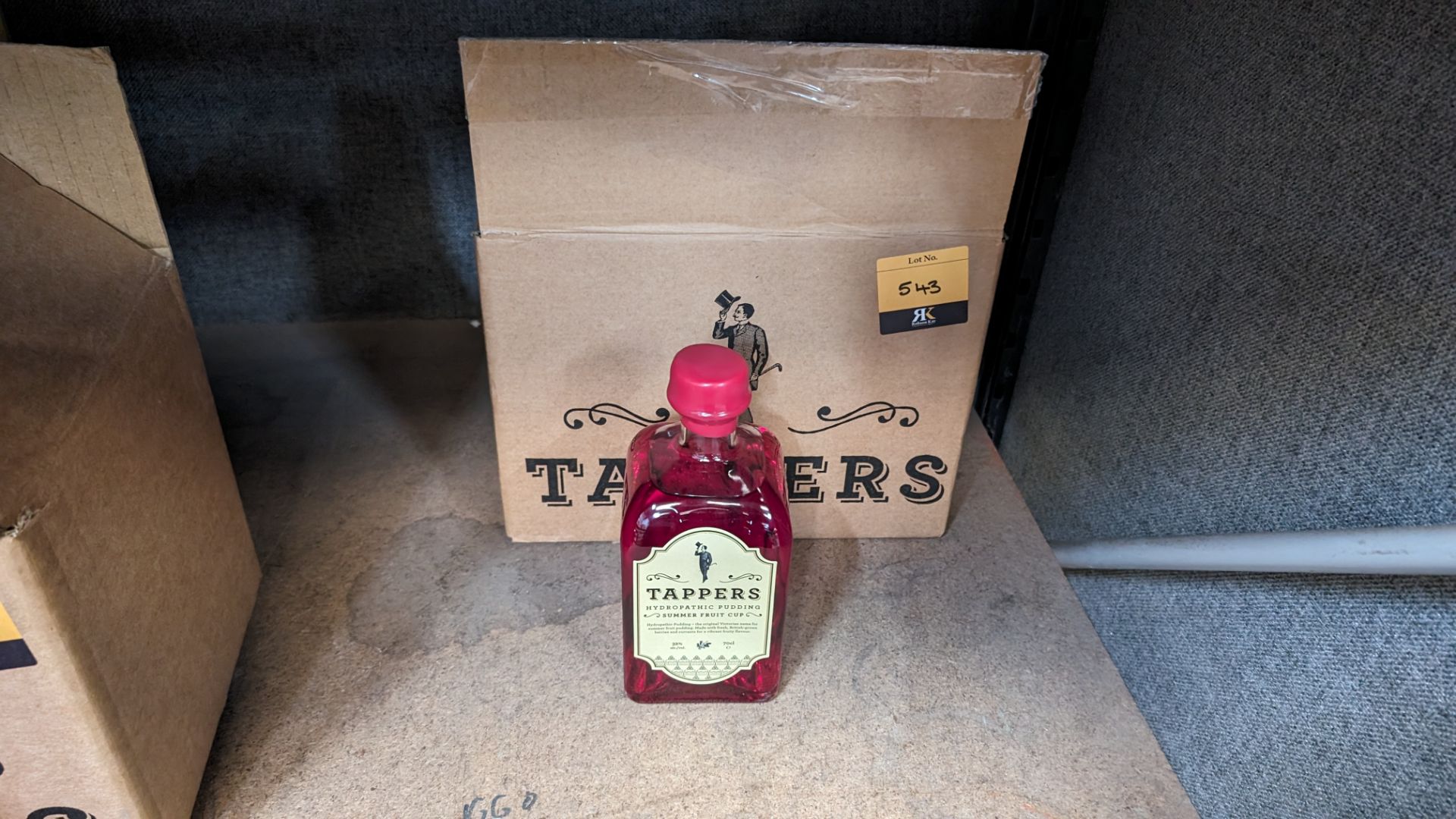 6 off 700ml bottles of Tappers Hydropathic Summer Fruit Cup, 32% ABV. Includes a Tappers presenta