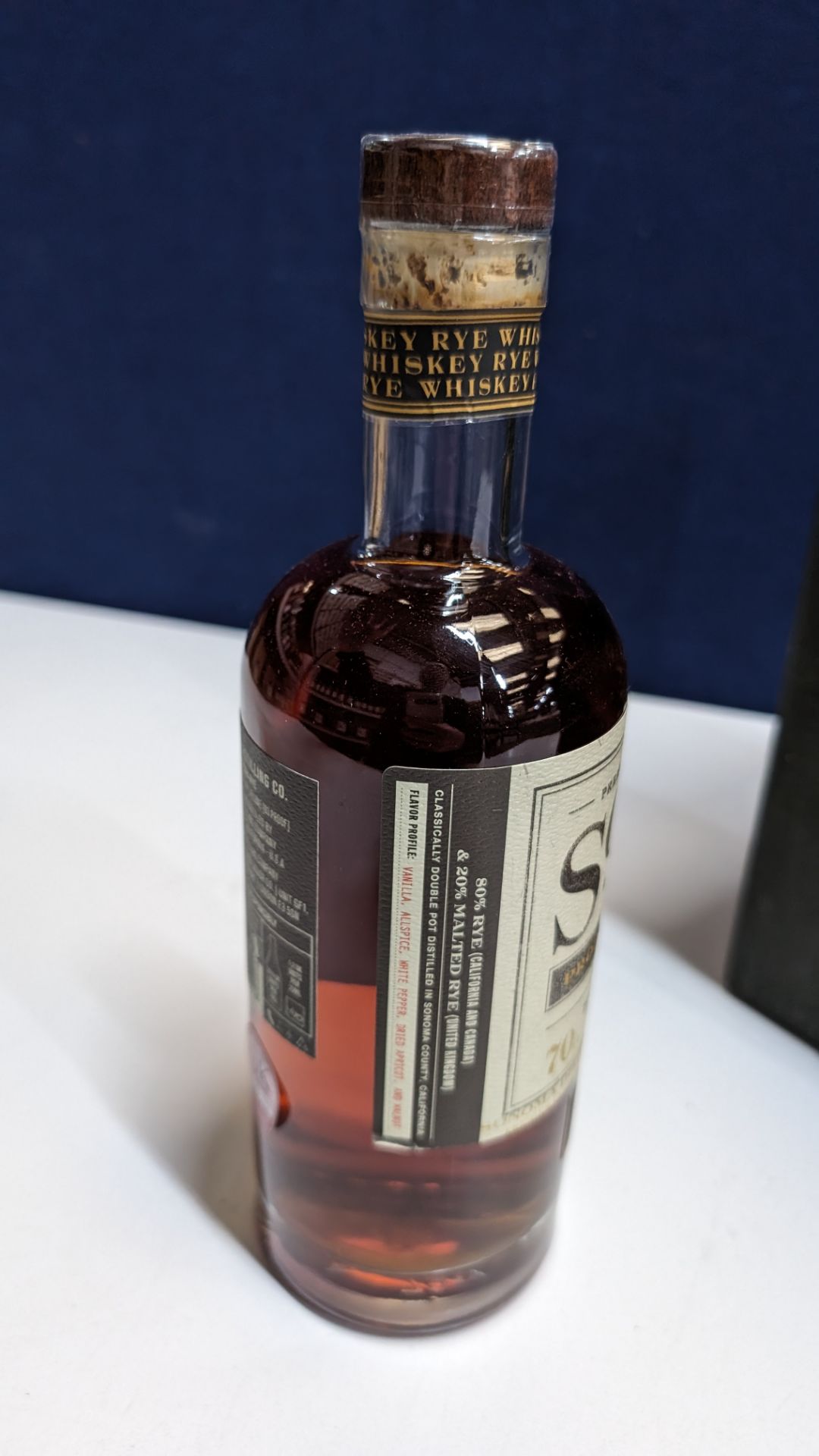 6 off 700ml bottles of Sonoma Rye Whiskey. In Sonoma branded box which includes bottling details on - Image 6 of 7
