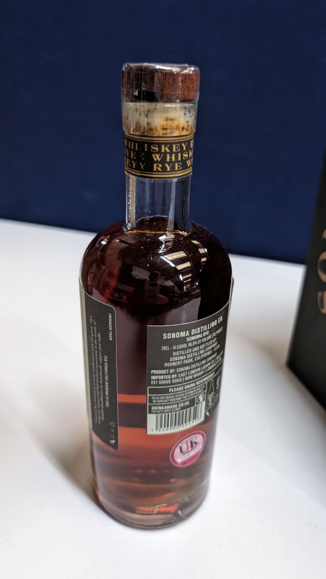 6 off 700ml bottles of Sonoma Rye Whiskey. In Sonoma branded box which includes bottling details on - Image 5 of 7