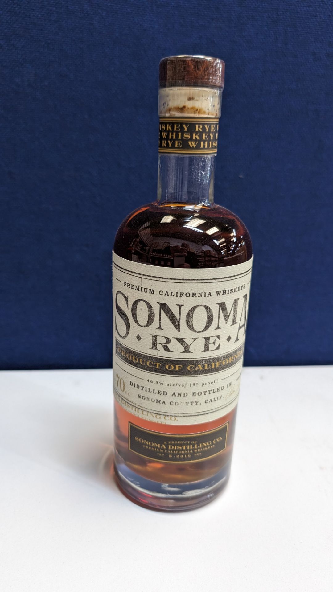 2 off 700ml bottles of Sonoma Rye Whiskey. 46.5% alc/vol (93 proof). Distilled and bottled in Sono - Image 4 of 7