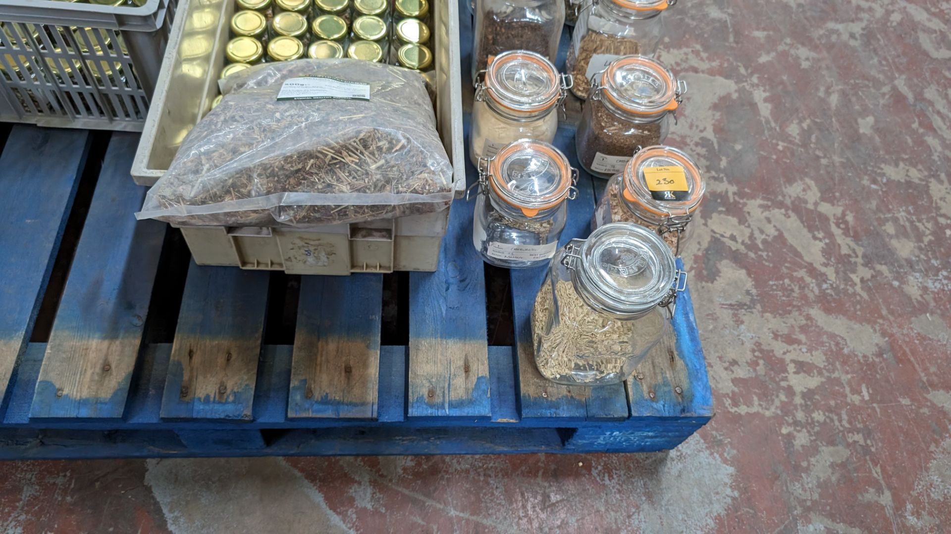 The contents of a pallet of assorted herbs, spices, aromats and more, including all the small glass - Image 3 of 11
