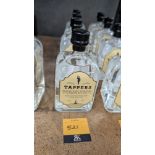 4 off 500ml bottles of Tappers 47% ABV Brightside Coastal London Dry Gin. Sold under AWRS number XQ