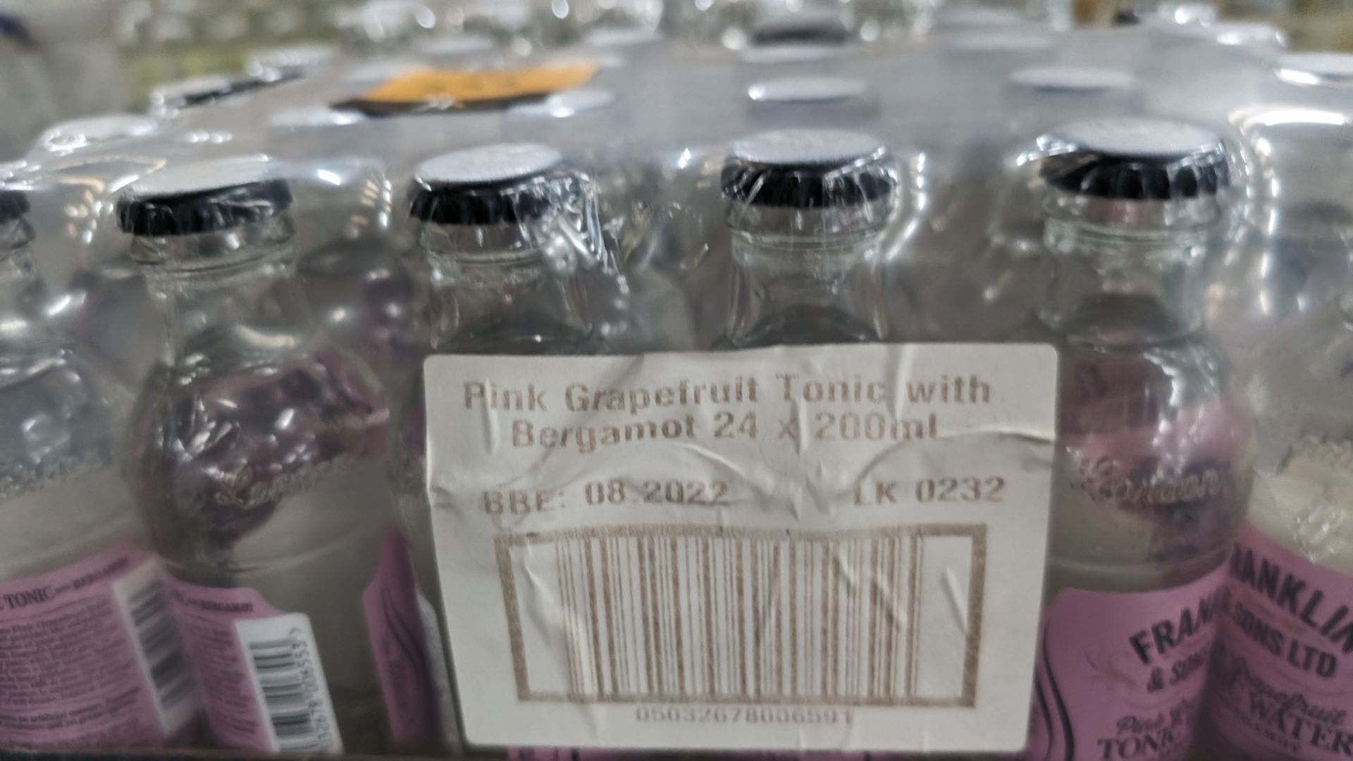 12 trays of Franklin & Sons Ltd tonics and mixers - typical best before date 2022 - Image 9 of 10