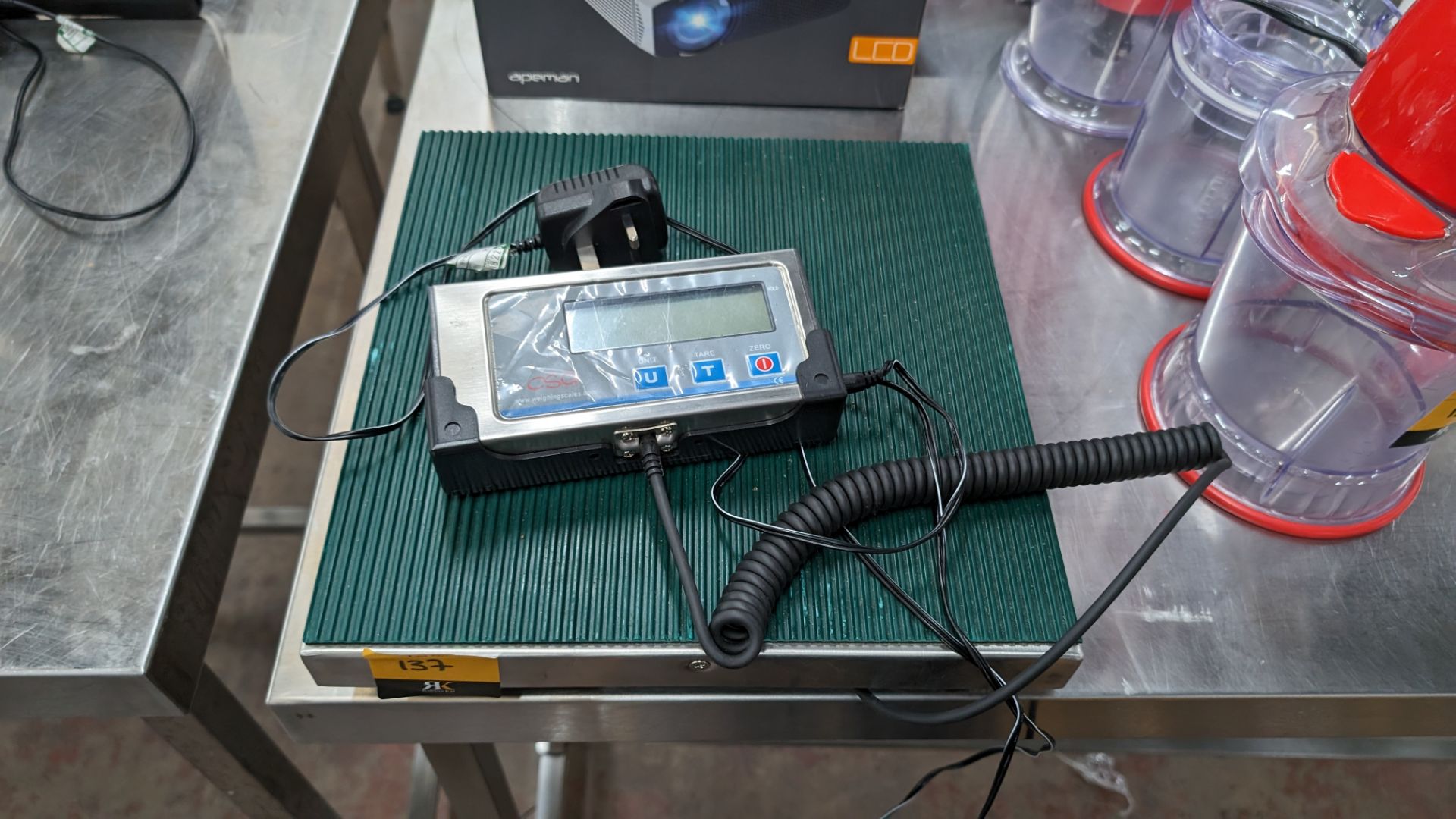 CSG small platform scales with wired digital display - Image 3 of 5