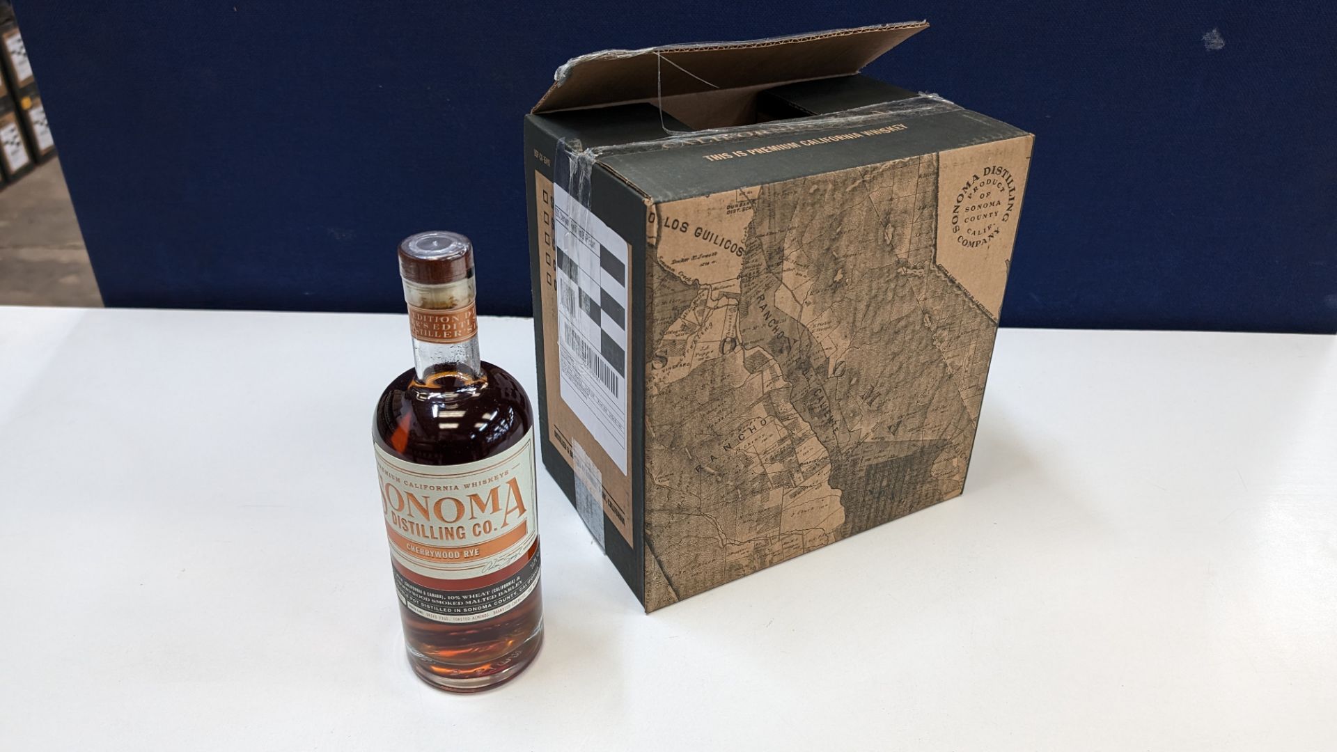 6 off 700ml bottles of Sonoma Cherrywood Rye Whiskey. In Sonoma branded box which includes bottling - Image 4 of 6