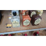 3 off assorted 500ml bottles of Tappers Gin. This lot comprises 1 bottle of 47% ABV Brightside Coas