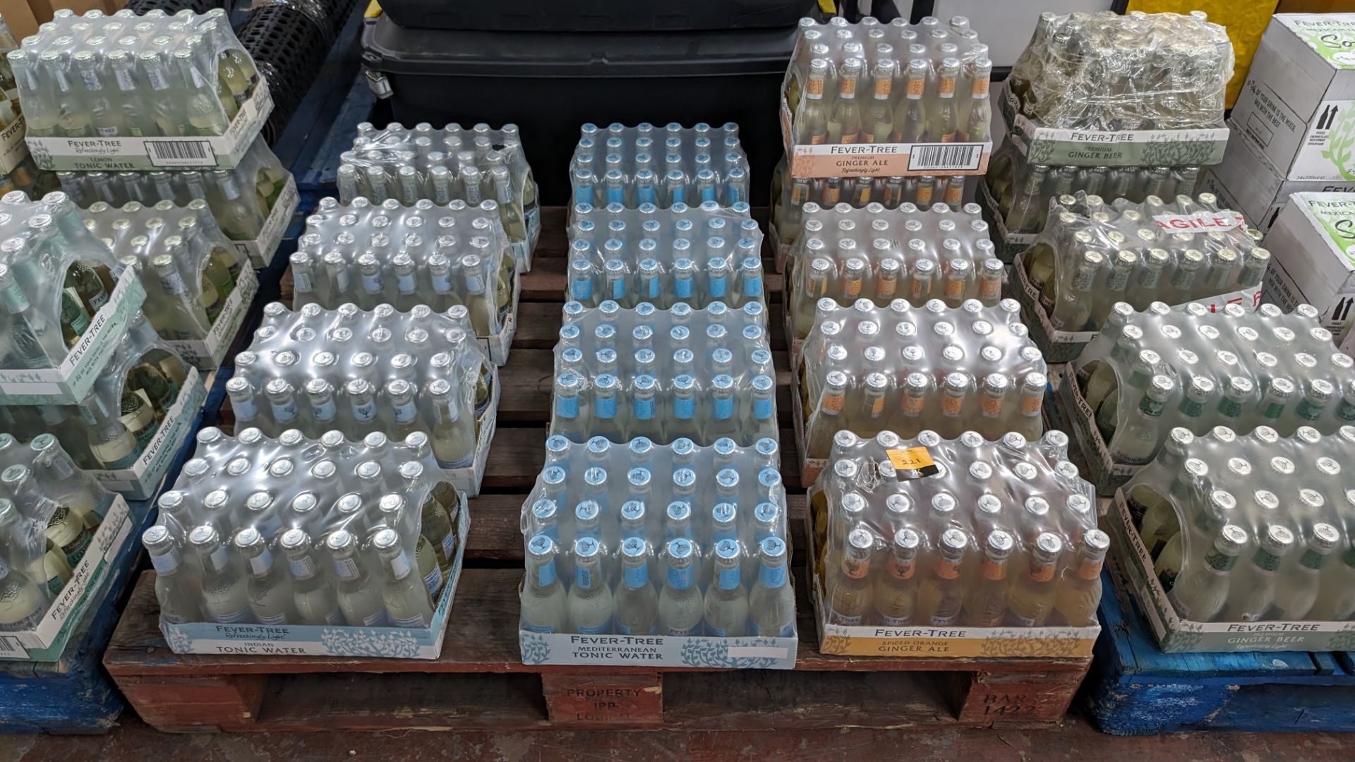 The contents of a pallet of Fever-Tree tonic water comprising 13 trays. NB: The Fever-Tree tonic w - Image 2 of 6