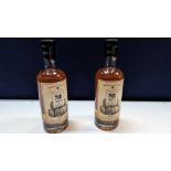 2 off 700ml bottles of Sonoma County 2nd Chance Wheat Double Alembic Pot Distilled Whiskey. 47.1% a