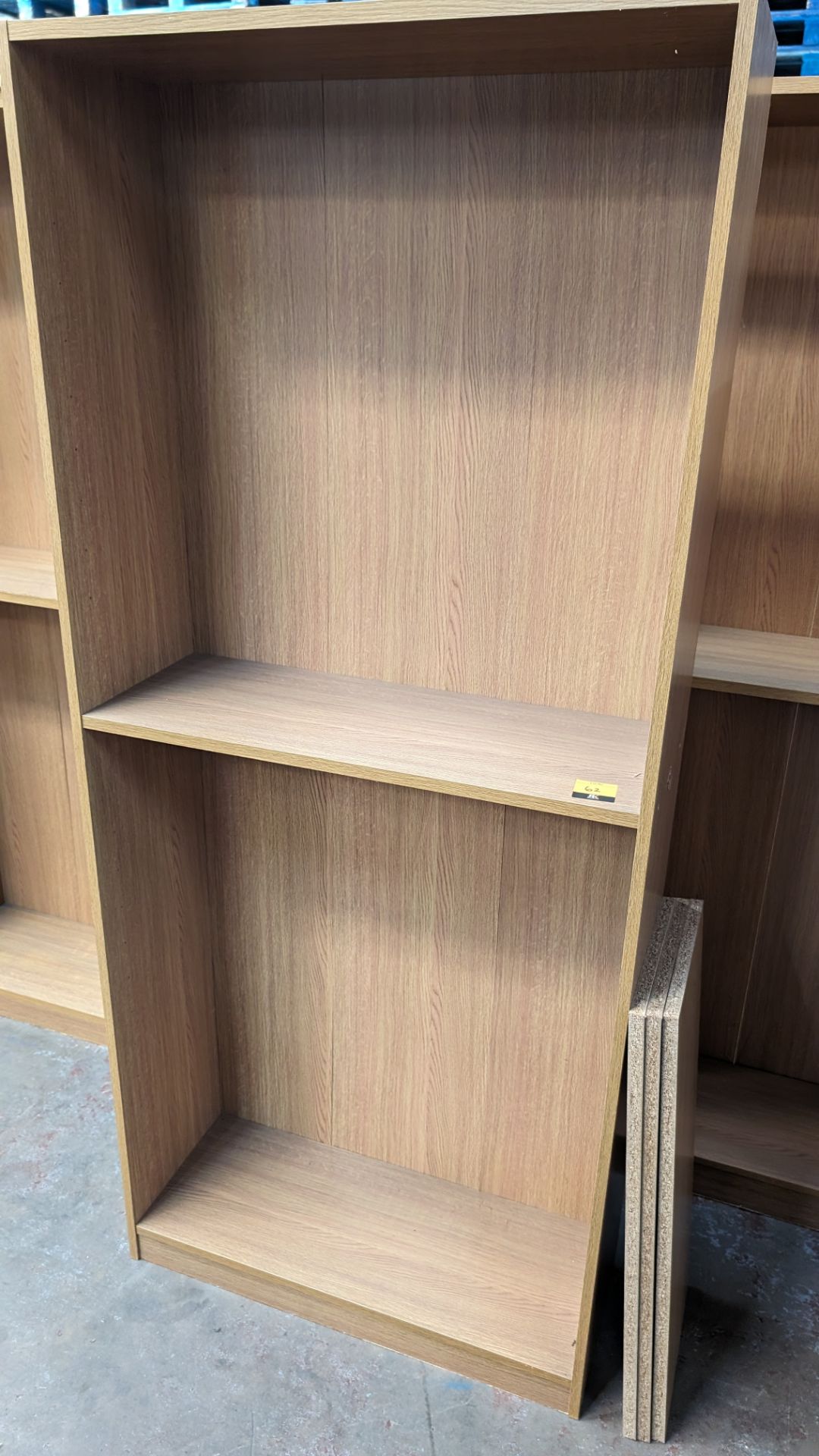 3 off bookcases, each measuring 1800mm x 780mm x 290mm - Image 5 of 6