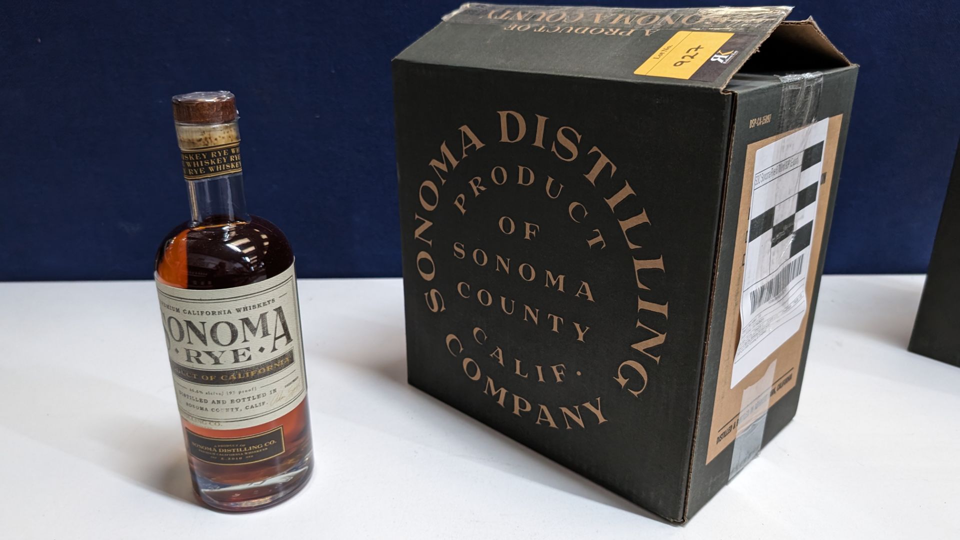 6 off 700ml bottles of Sonoma Rye Whiskey. In Sonoma branded box which includes bottling details on - Image 2 of 7