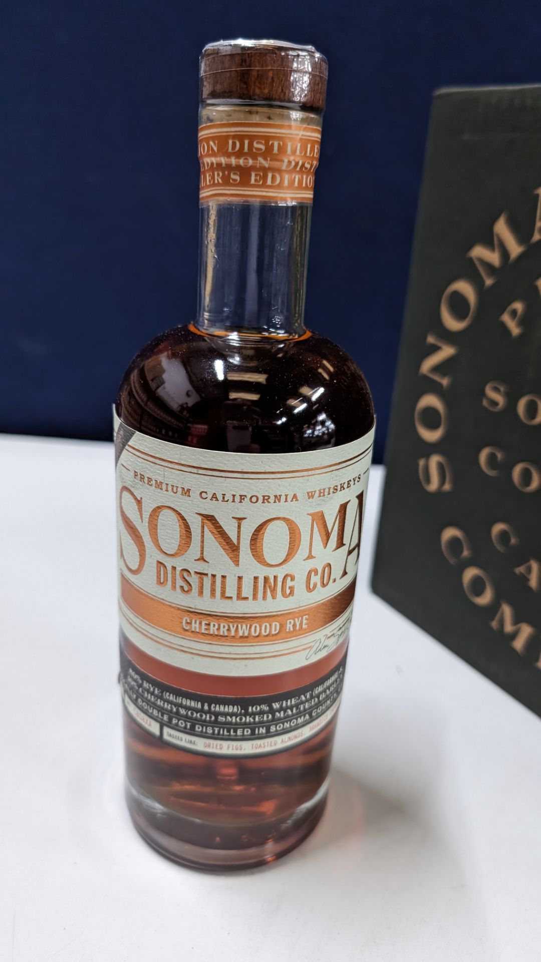 6 off 700ml bottles of Sonoma Cherrywood Rye Whiskey. In Sonoma branded box which includes bottling - Image 3 of 7