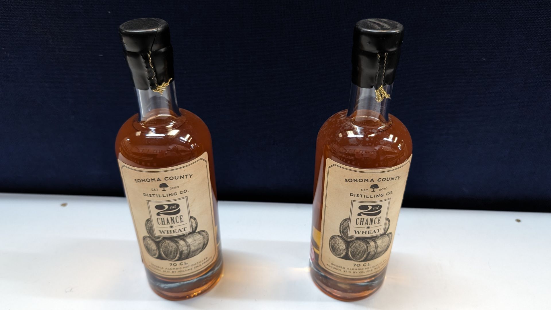 2 off 700ml bottles of Sonoma County 2nd Chance Wheat Double Alembic Pot Distilled Whiskey. 47.1% a - Image 7 of 7