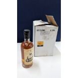6 off 700ml bottles of Sonoma County 2nd Chance Wheat Double Alembic Pot Distilled Whiskey. In white