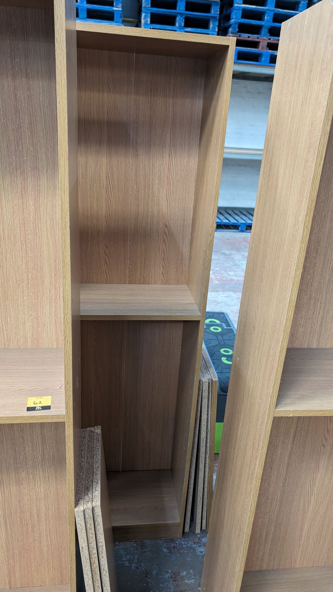 3 off bookcases, each measuring 1800mm x 780mm x 290mm - Image 4 of 6