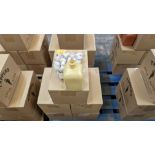 30 off 50cl/500ml professionally painted beige glass bottles, each including a stopper. The bottles