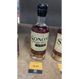 1 off 375ml bottle of Sonoma Black Truffle Rye Whiskey. 50% alc/vol (100 proof). Straight rye whis