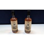 2 off 700ml bottles of Sonoma County 2nd Chance Wheat Double Alembic Pot Distilled Whiskey. 47.1% a