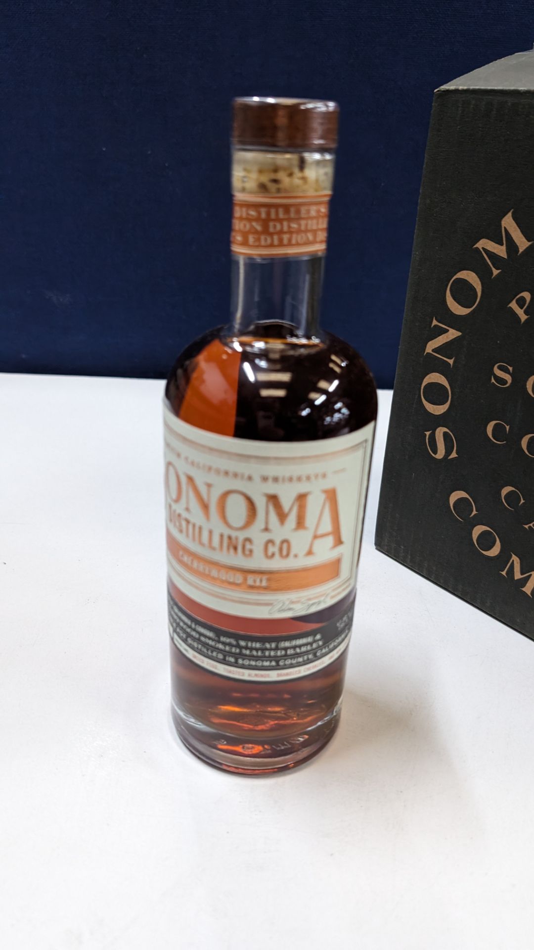 6 off 700ml bottles of Sonoma Cherrywood Rye Whiskey. In Sonoma branded box which includes bottling - Image 3 of 9