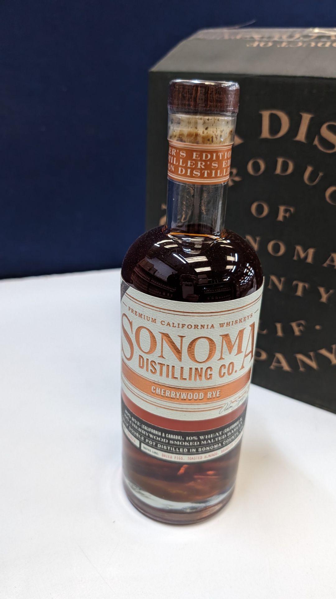 6 off 700ml bottles of Sonoma Cherrywood Rye Whiskey. In Sonoma branded box which includes bottling - Image 3 of 7