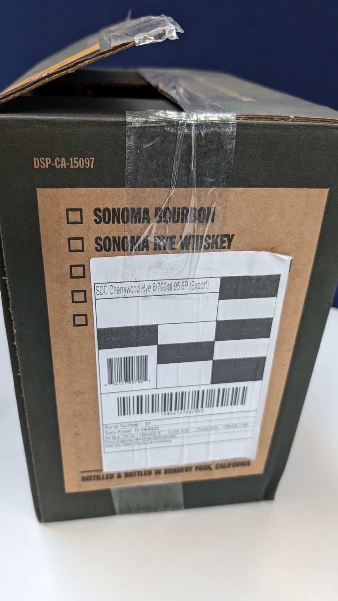 6 off 700ml bottles of Sonoma Cherrywood Rye Whiskey. In Sonoma branded box which includes bottling - Image 4 of 7