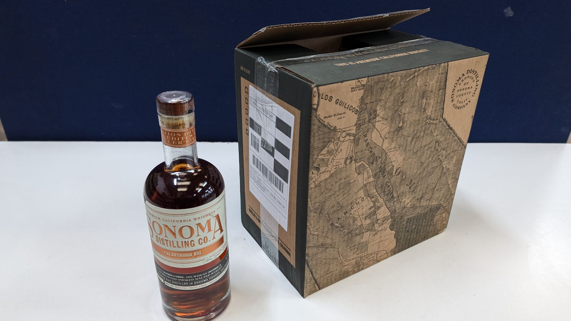 6 off 700ml bottles of Sonoma Cherrywood Rye Whiskey. In Sonoma branded box which includes bottling - Image 5 of 7