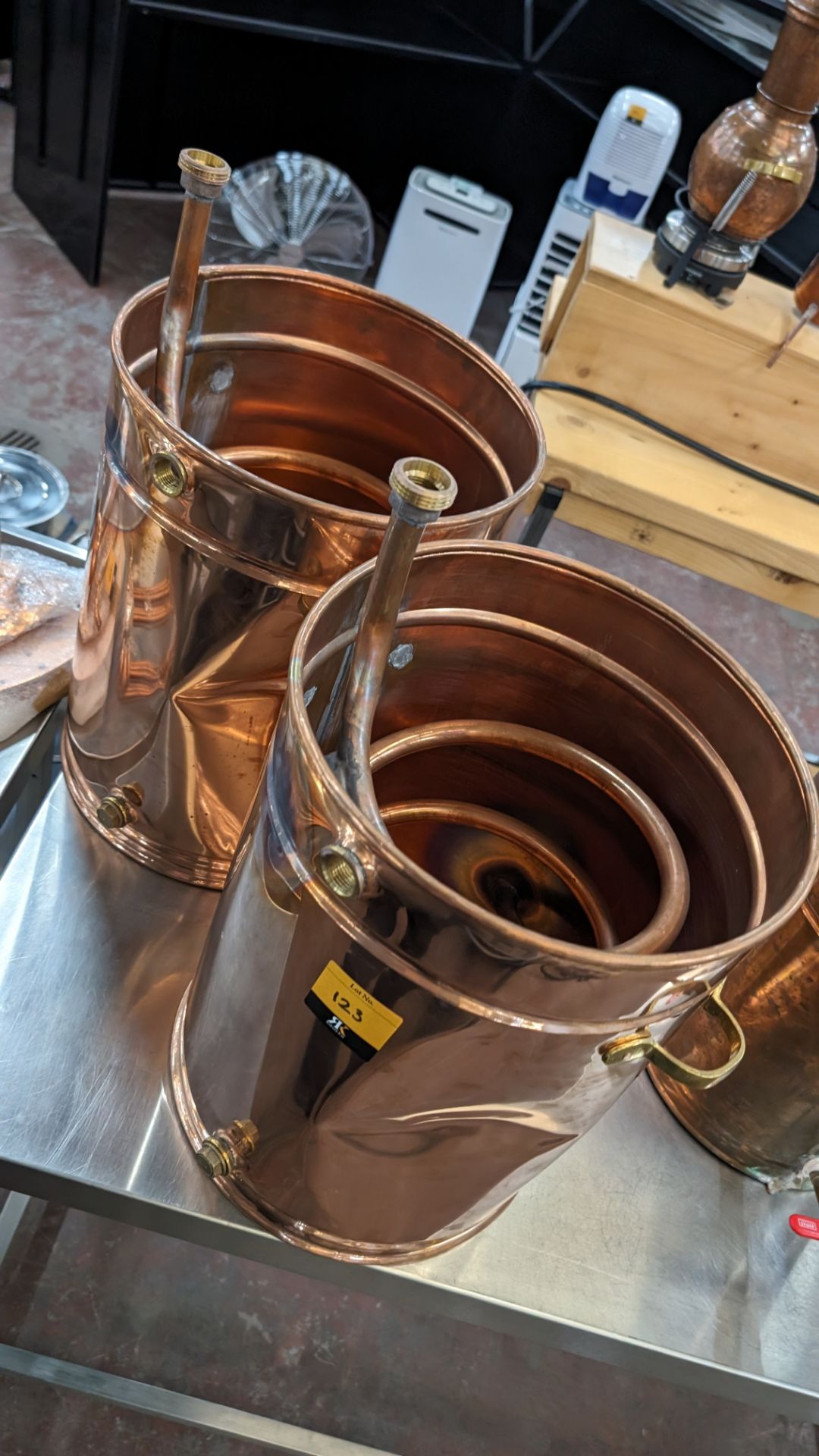 2 off copper condensers - Image 2 of 5