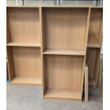 3 off bookcases, each measuring 1800mm x 780mm x 290mm