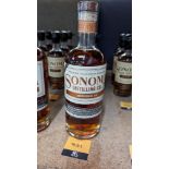 1 off 700ml bottle of Sonoma Cherrywood Rye Whiskey. 47.8% alc/vol (95.6 proof). Distilled and bot