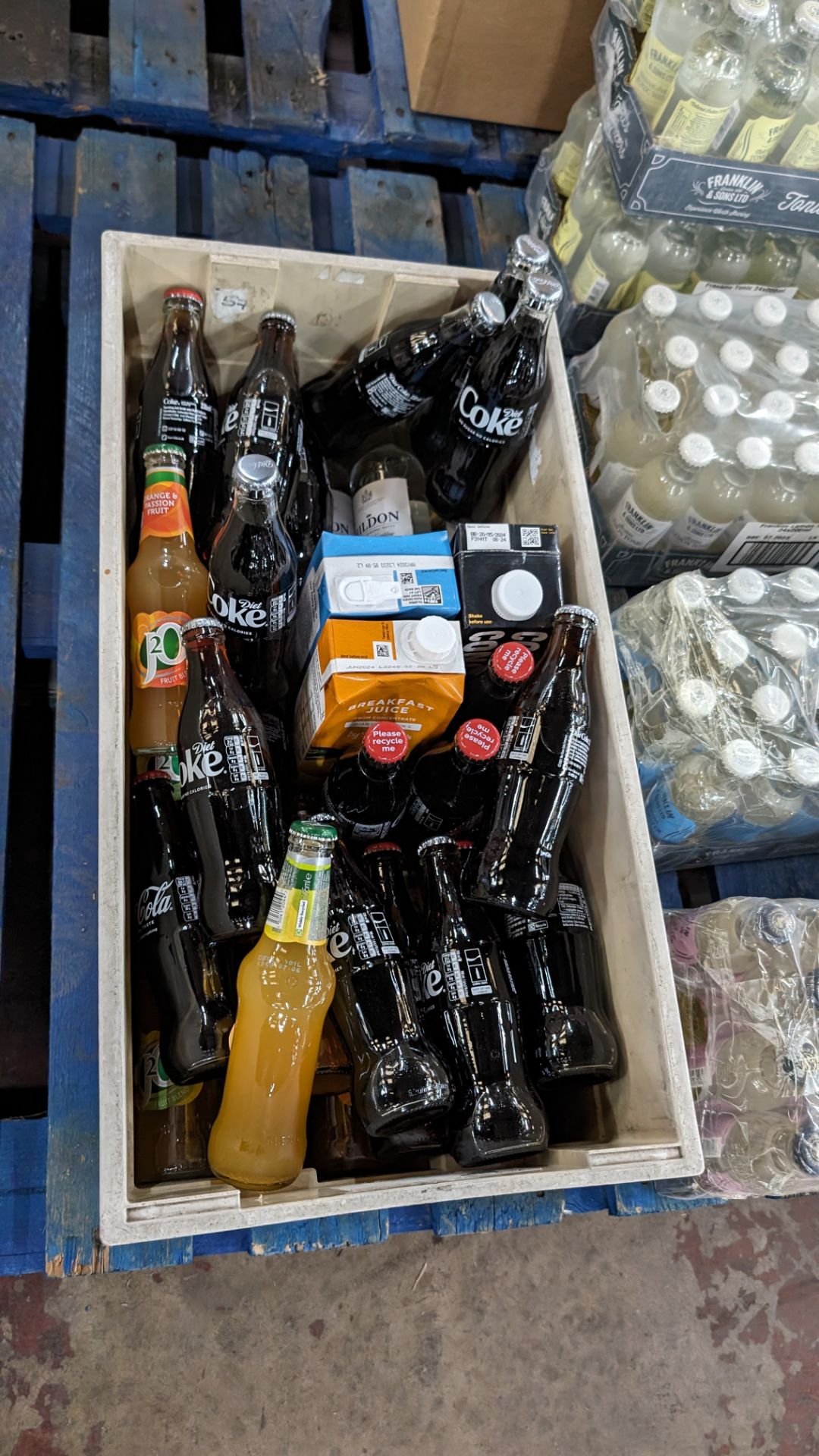 The contents of a crate of assorted soft drinks - mostly with a best before date of 2024 - Image 5 of 5