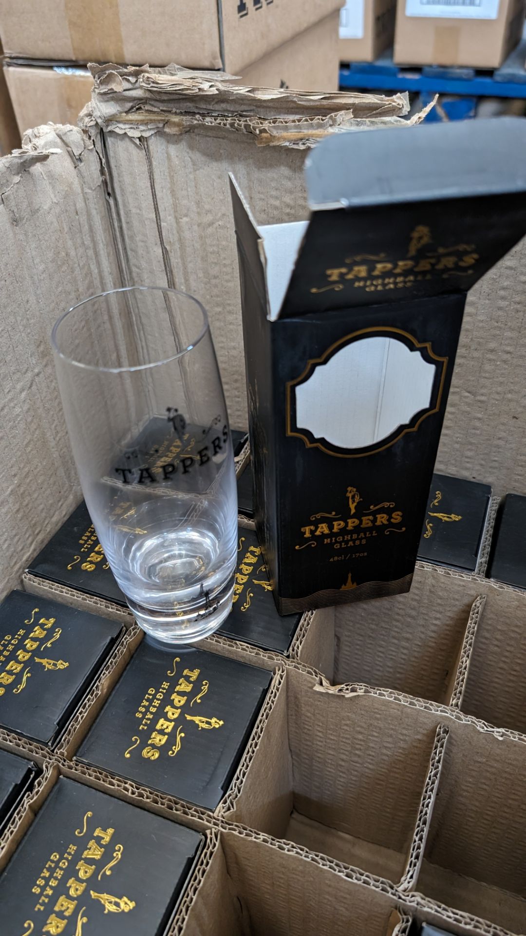 20 off Tappers branded 480ml/17oz highball glasses, each in their own presentation box - Image 3 of 4