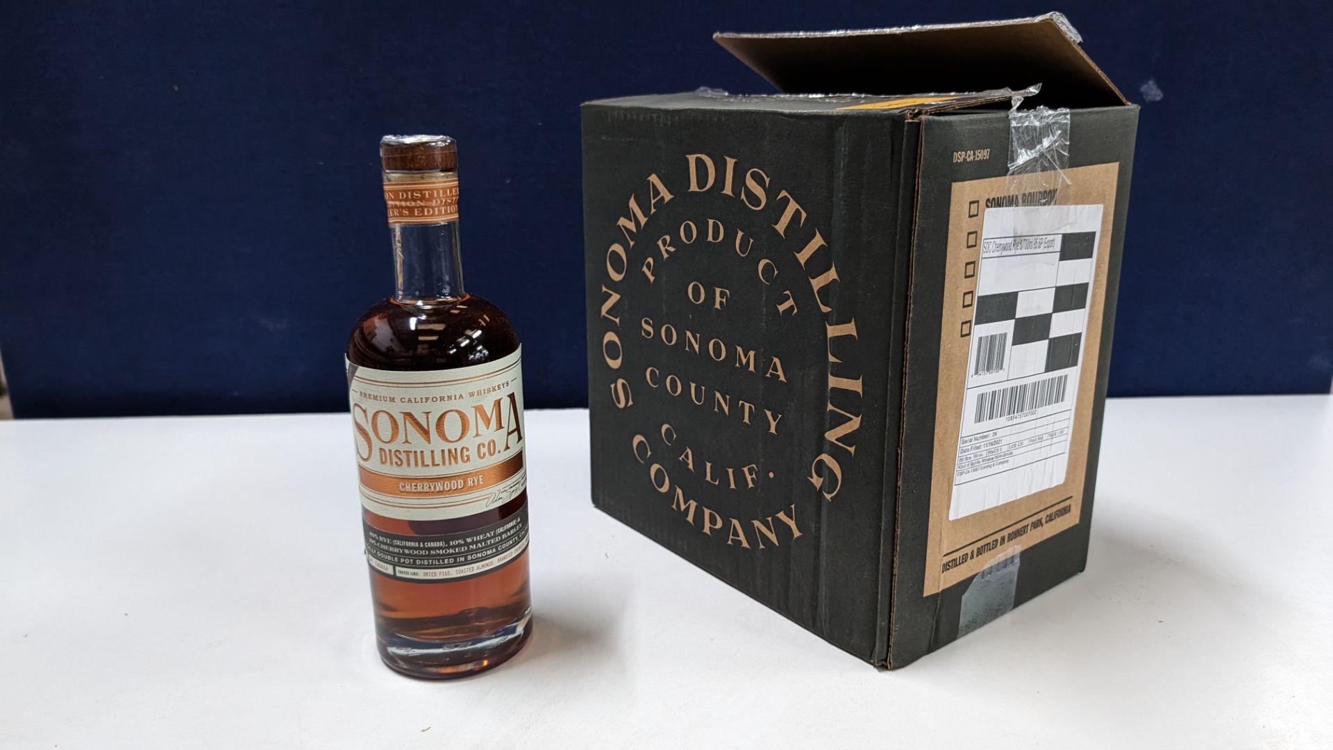 6 off 700ml bottles of Sonoma Cherrywood Rye Whiskey. In Sonoma branded box which includes bottling - Image 2 of 7