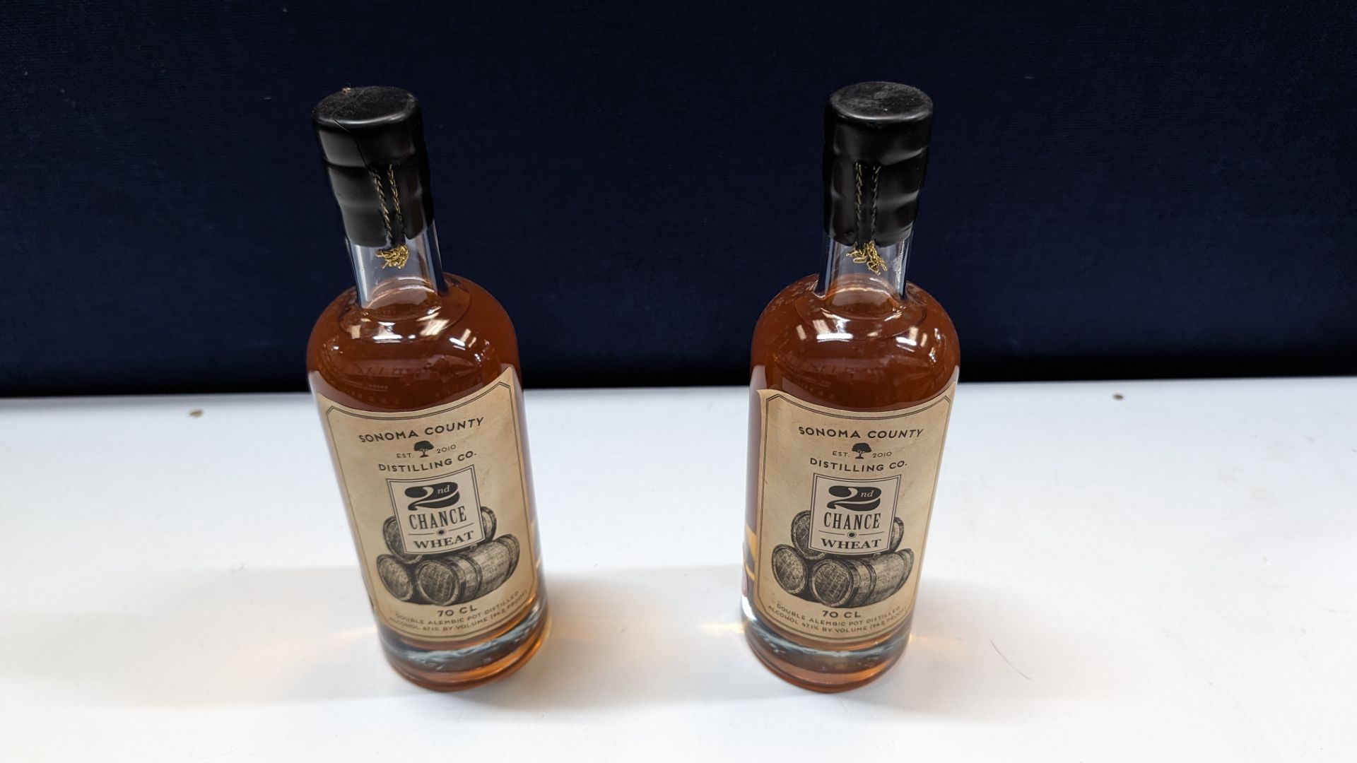 2 off 700ml bottles of Sonoma County 2nd Chance Wheat Double Alembic Pot Distilled Whiskey. 47.1% a - Image 7 of 7