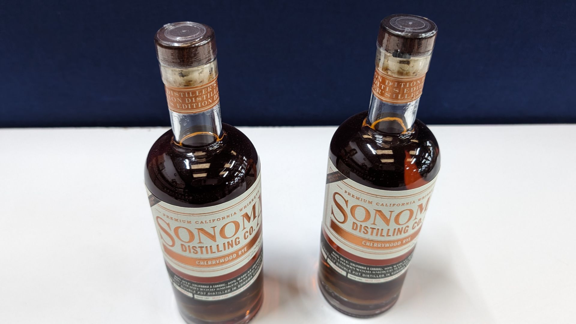 2 off 700ml bottles of Sonoma Cherrywood Rye Whiskey. 47.8% alc/vol (95.6 proof). Distilled and bo - Image 6 of 6