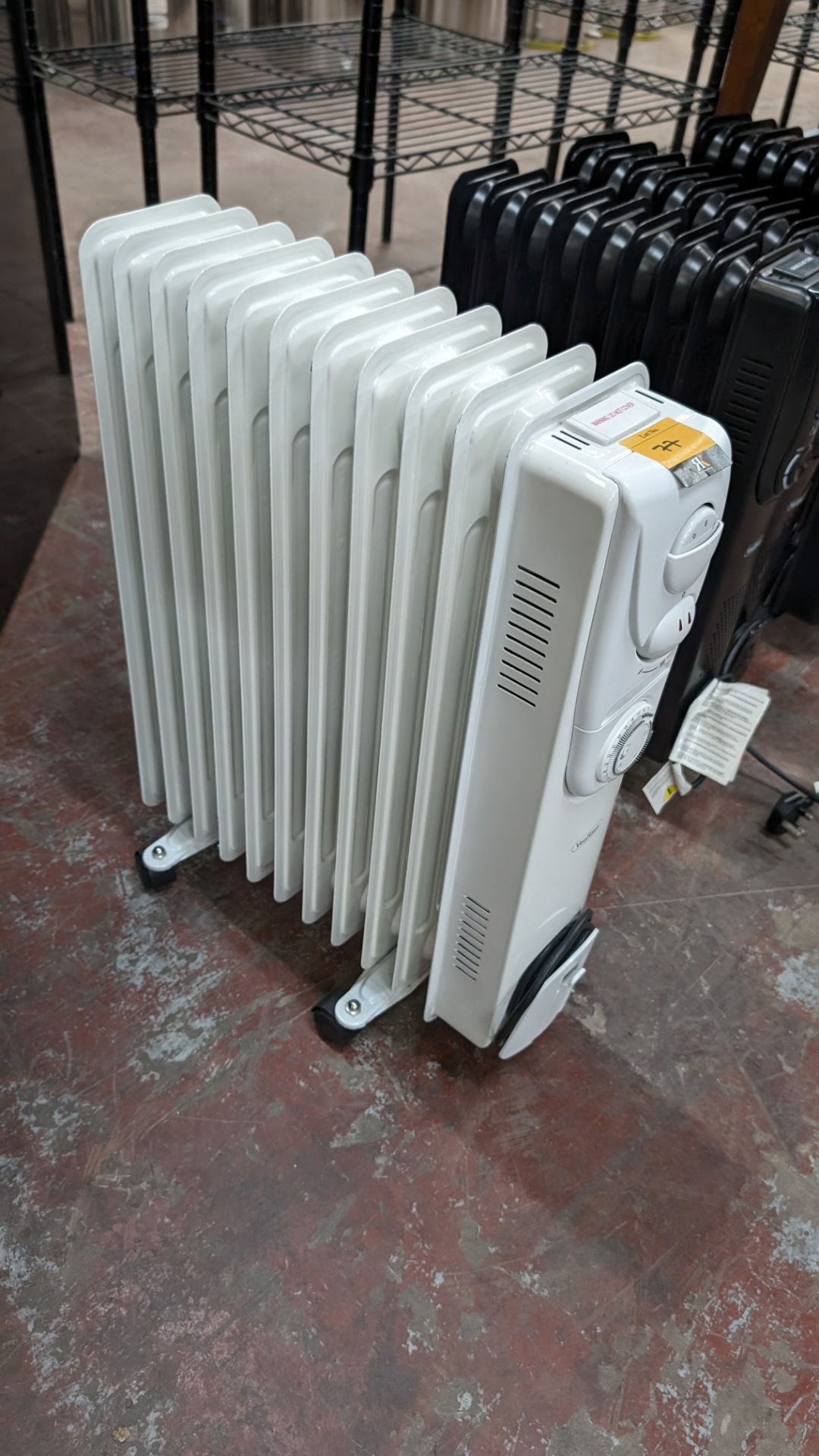 VonHaus 2500W white radiator - Image 3 of 4