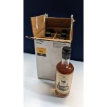 6 off 700ml bottles of Sonoma County 2nd Chance Wheat Double Alembic Pot Distilled Whiskey. In whit