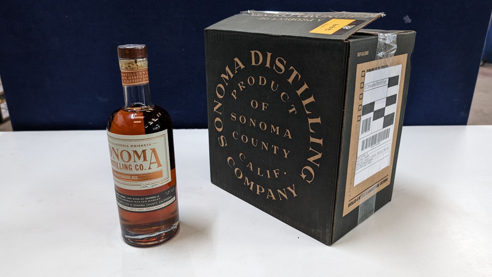 6 off 700ml bottles of Sonoma Cherrywood Rye Whiskey. In Sonoma branded box which includes bottling - Image 2 of 9