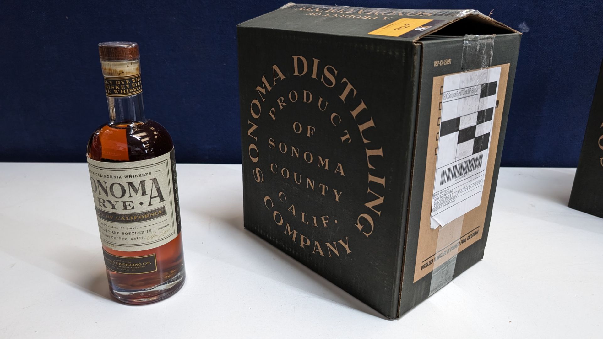 6 off 700ml bottles of Sonoma Rye Whiskey. In Sonoma branded box which includes bottling details on - Image 2 of 7