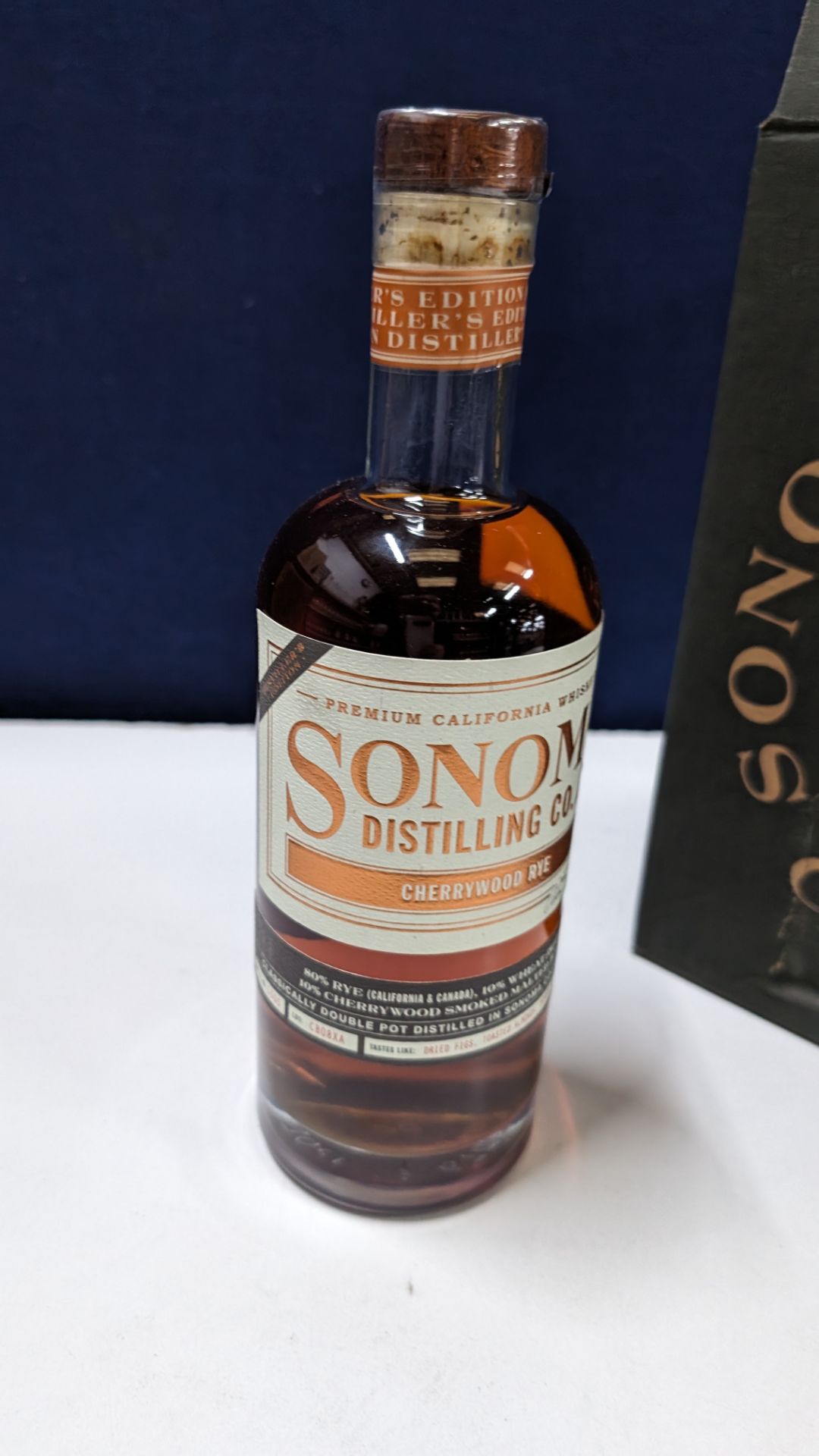 6 off 700ml bottles of Sonoma Cherrywood Rye Whiskey. In Sonoma branded box which includes bottling - Image 3 of 7